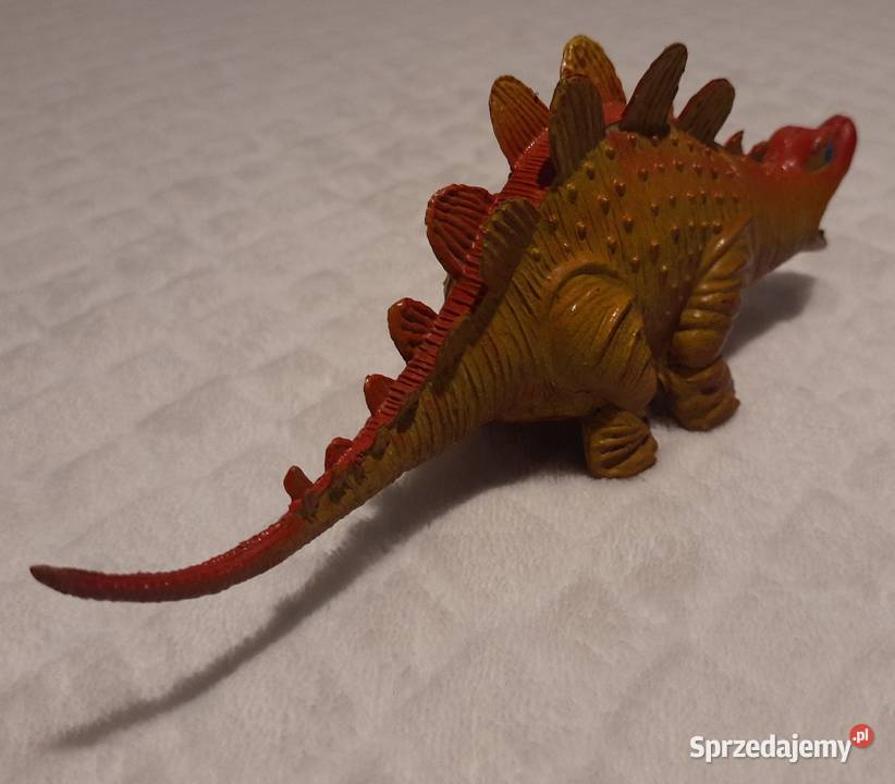 Dinozaur Stegozaur 19 Zabawka figurka śląskie Czeladź