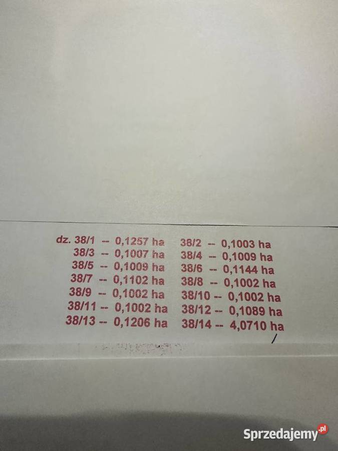 Sprzedam działki budowlane Darłowa 40m sprzedam