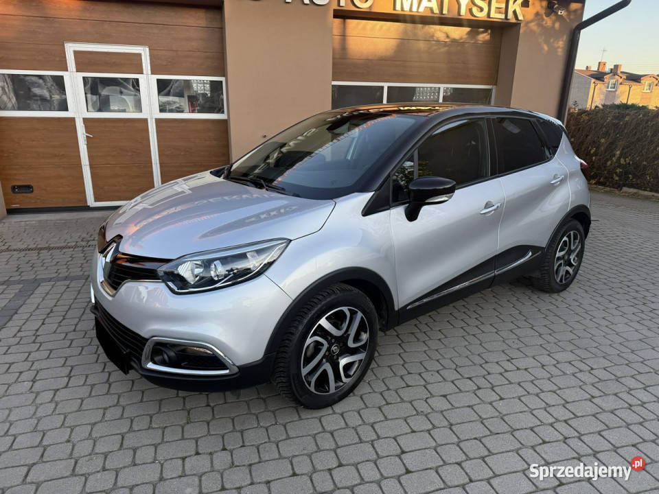 Renault Captur 15 dCi 90 Klimatronik Nawigacja I srebrny Orzech