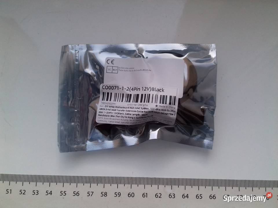 Kabel rozdzielacz na dwa łącznik do LED ARGB 12V kujawsko-pomorskie Bydgoszcz
