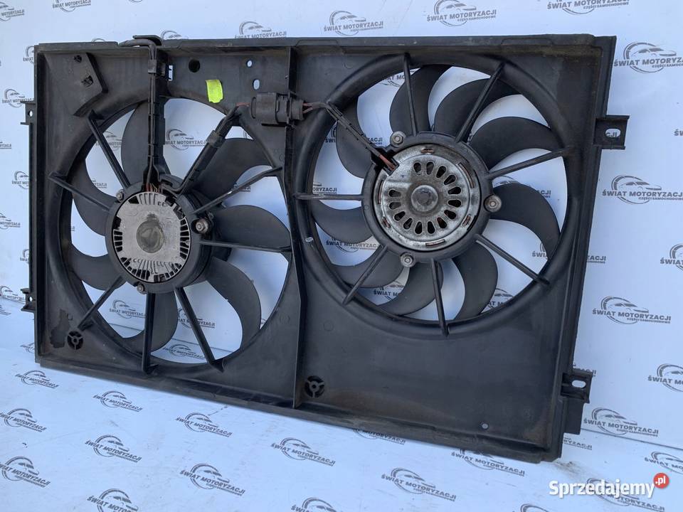 VW GOLF VI 09r wentylator chłodnicy 1K0121207T Układ chłodzenia Kielce