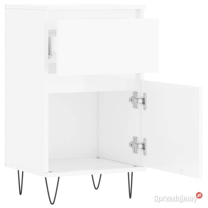 Szafki 2 białe z połyskiem 40x35x70 WM831153 Warszawa
