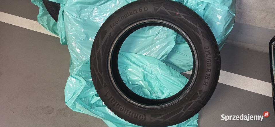 Opony Continental EcoContact 6 21560 R18 H NOWE 18cale Samochodowe Warszawa