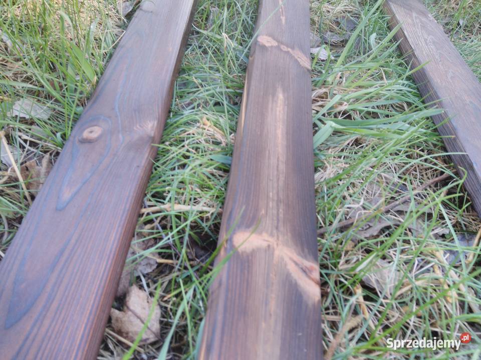 Shou Sugi Ban 100 Deska Półka opalana