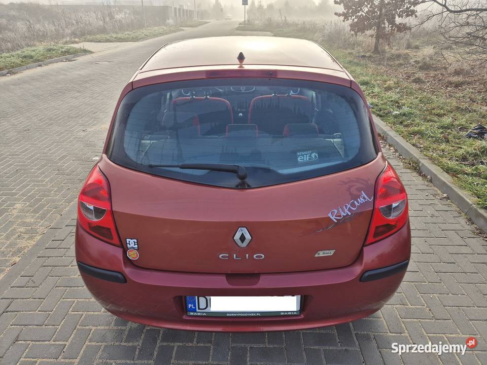Renault Clio III Model 200812 75Limitowana dolnośląskie Legnica sprzedam
