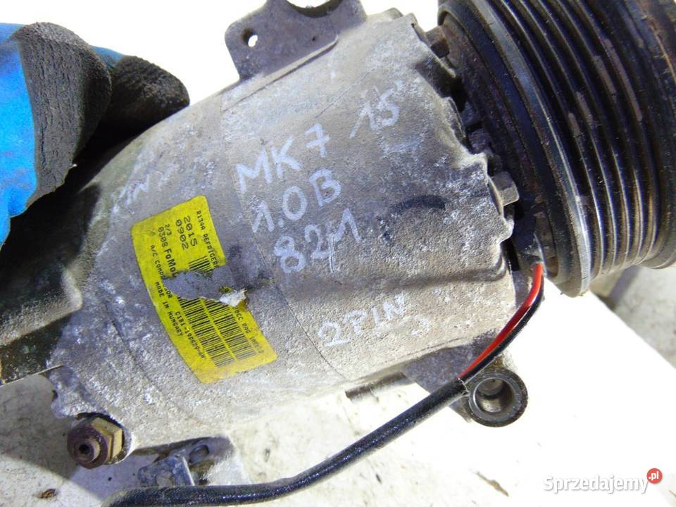 SPRĘŻARKA KLIMATYZACJI 2 PIN FORD FIESTA MK7 10
