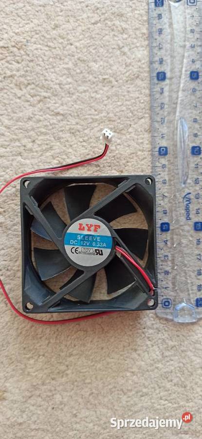 Wiatrak wentylator 12V 80mm podlaskie
