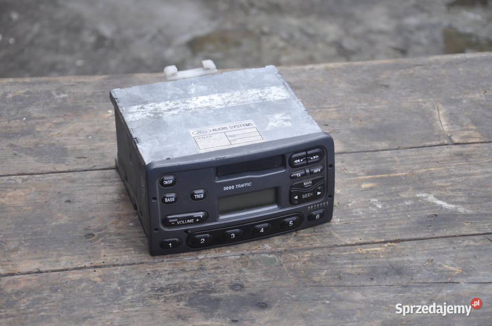 3000 Traffic Radio Fabryczne Ford Kod Kostki Rzeszów