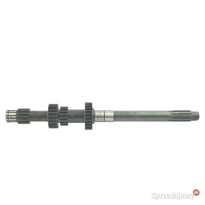 Wałek skrzyni biegów 392 mm 13T22T17T26T Kubota