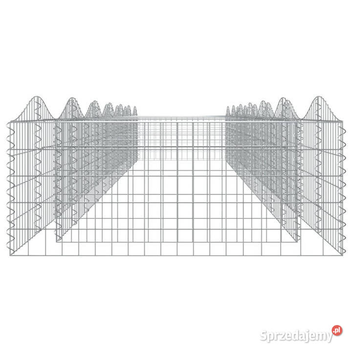 Łukowaty kosz gabionowy 600x100x50 galwanizowane Warszawa
