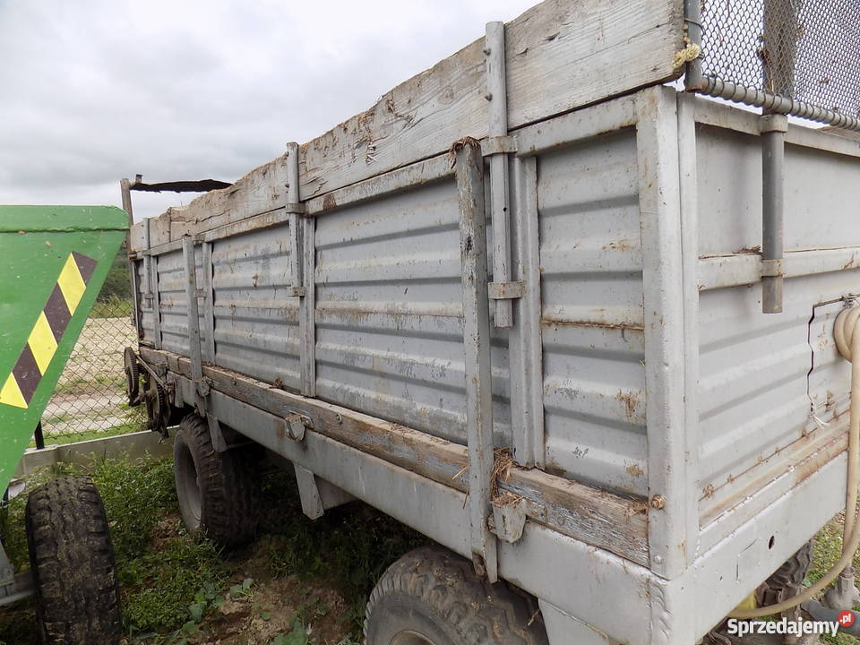 Rozrzutnik obornika dwuosiowy 5 ton podkarpackie Brzezówka