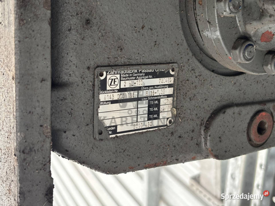Skrzynia ZF 2HL100 2HL100 Liebherr wielkopolskie Jastrzębniki sprzedam