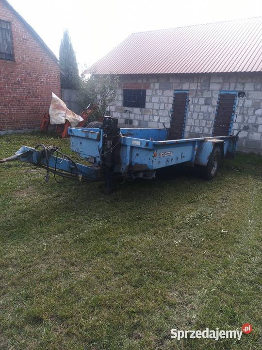 Przyczepa laweta niskopodwoziowa Muller Przyczepy rolnicze