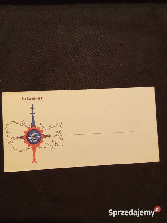 Koperta intourist ZSRR mazowieckie Warszawa