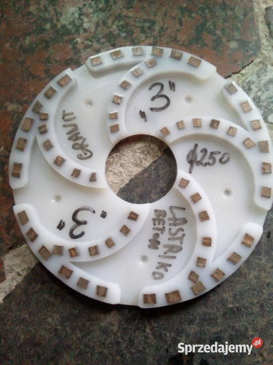 fi 250 tarcze diamentowe 3 szlifowanie