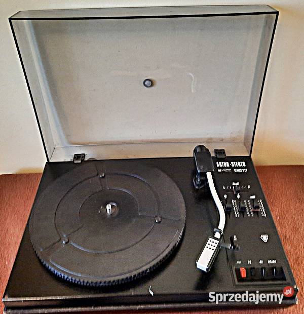 Gramofon Atrur Stereo GWS 111 Unitra uszkodzony Gramofony wielkopolskie Ostrów Wielkopolski