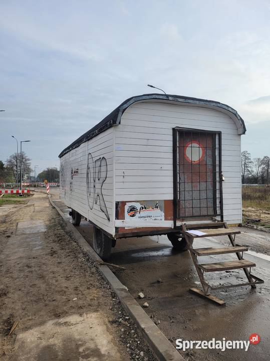 Syndyk sprzeda barakowóz biały P522 mazowieckie Warszawa