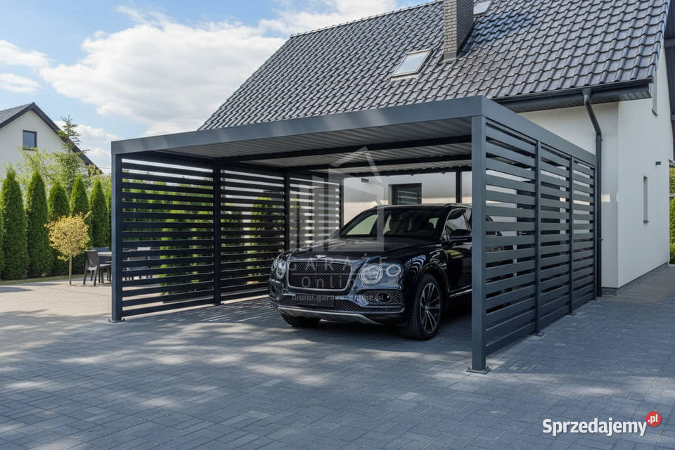 CarPort PREMIUM wiata samochodowa 6x5 dodatkowa 30m2 Sprzedaż Katowice