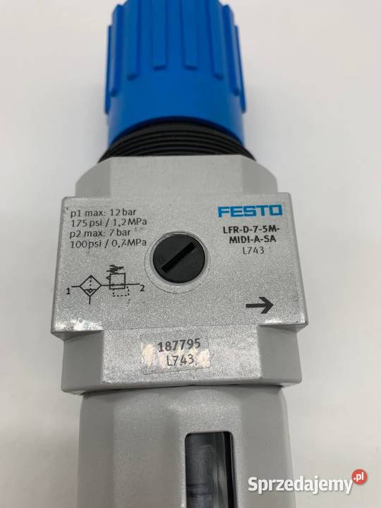 Festo LFRD75MMIDIA SA 187795 Filtrregulator sprzedam