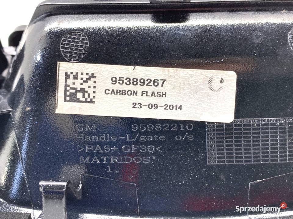 KLAMKA KLAPY TYŁ OPEL MOKKA 95982210 Hatchback