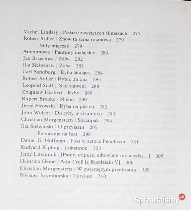 Strofy o zwierzętach Robert Stiller Pozostałe Chełm sprzedam