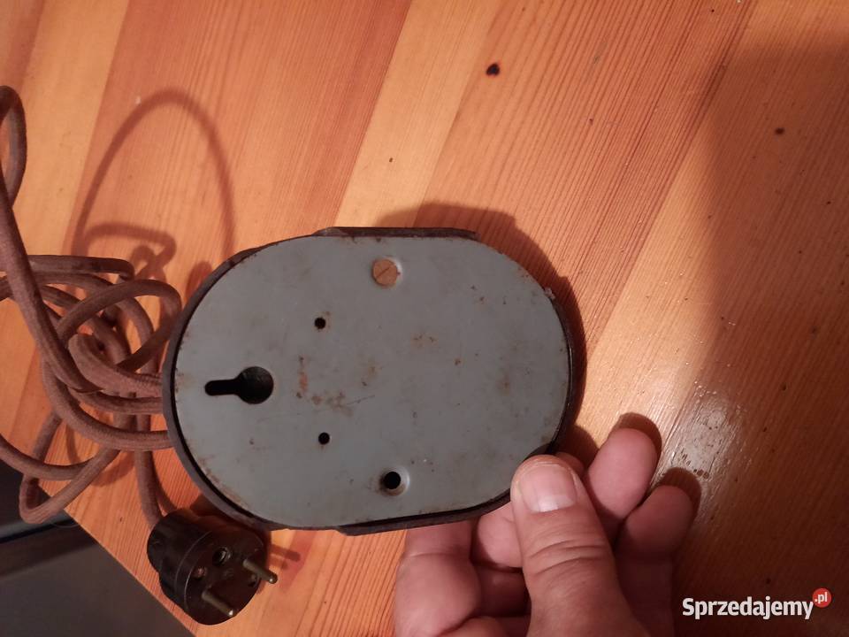 Retro bakielitowa lampka z lat 50 tych Lubań sprzedam