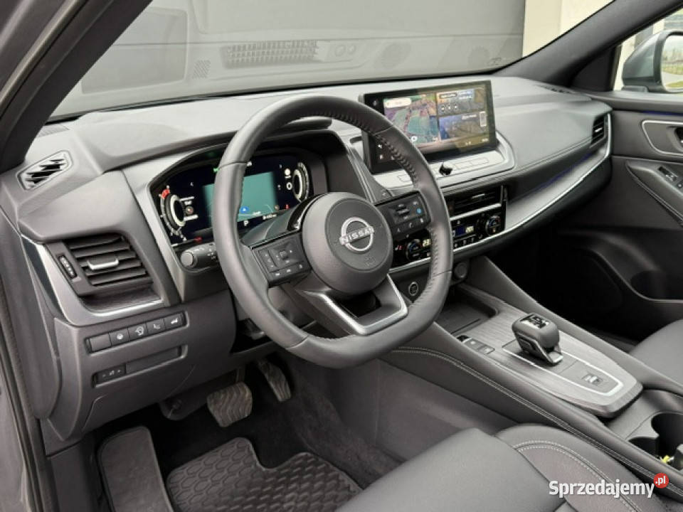 Nissan Qashqai TEKNA BLACK ALU 20 AMBIENTE NOWE przyciemniane szyby dolnośląskie Kamienna Góra