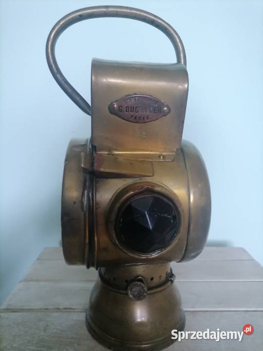 Stara lampa z mosiądzu G Ducellier Antyki