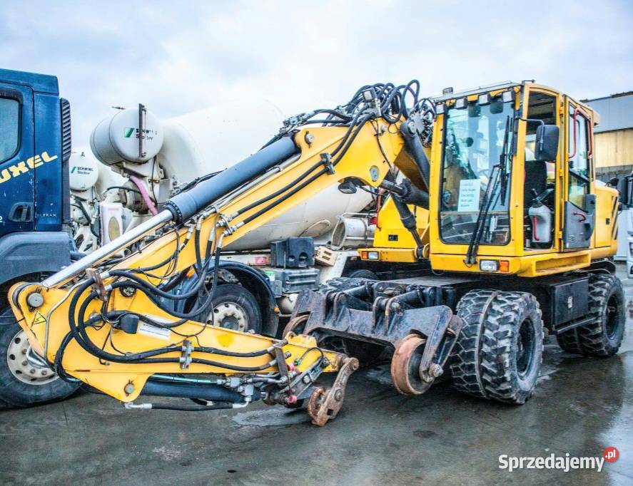 Koparka kolowa kolejowa 2 drogowa Atlas 160 WSR Warszawa
