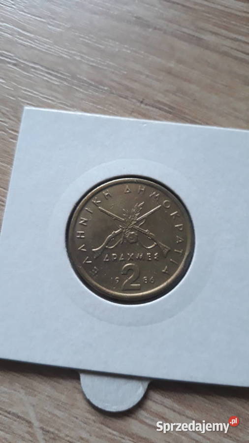 2 Drachmy Grecja 1976 r1978 r1986 r Konin