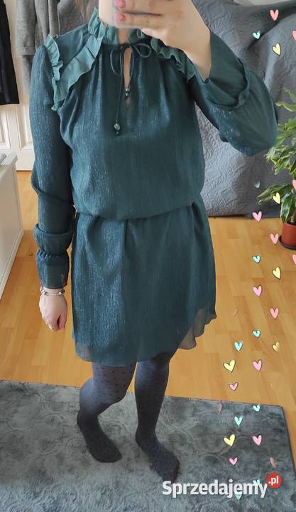 Sukienka Kenzo zielony Cieszyn