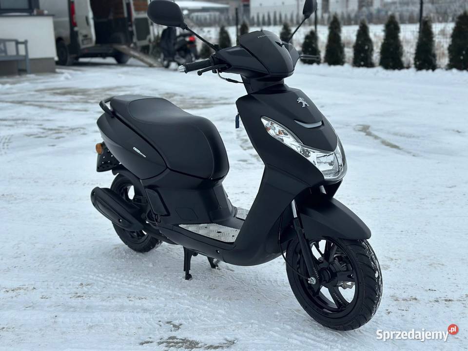 Skuter Peugeot Kisbee 2019r 50cc 4t BLACK Siedlce
