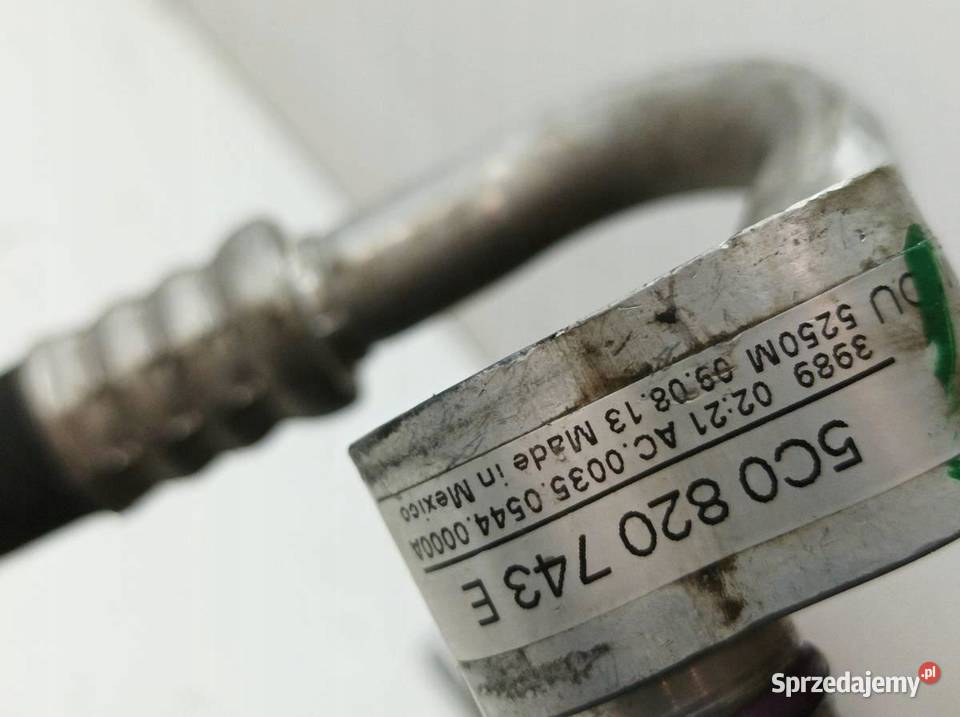 PRZEWÓD KLIMATYZACJI RURKA 14 TSI 5C 5C0820743E