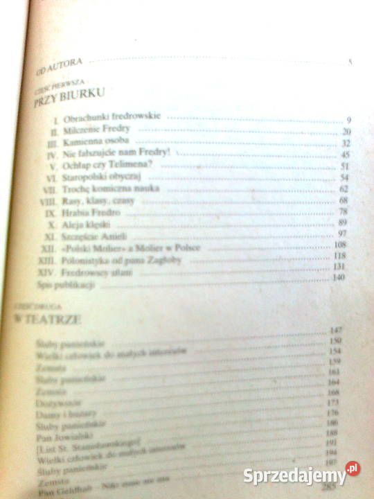 Tadeusz Boy Żeleński Obrachunki fredrowskie Warszawa