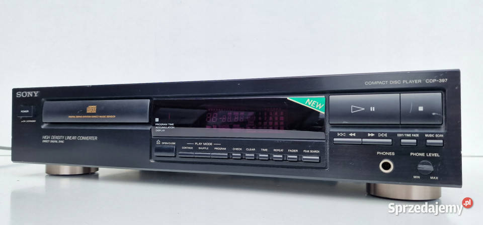 Cd player SONY CDP 397 CDP397 odtwarzacz Międzychód
