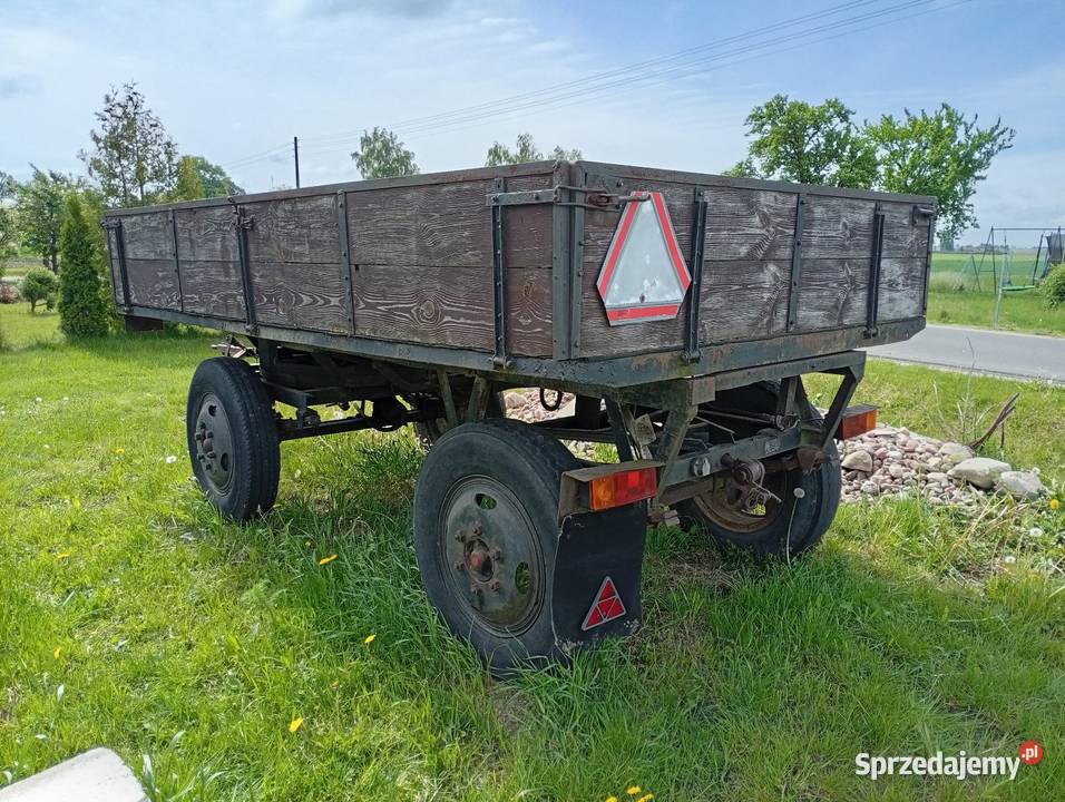Przyczepa wywrotka wielkopolskie Kłodawa sprzedam