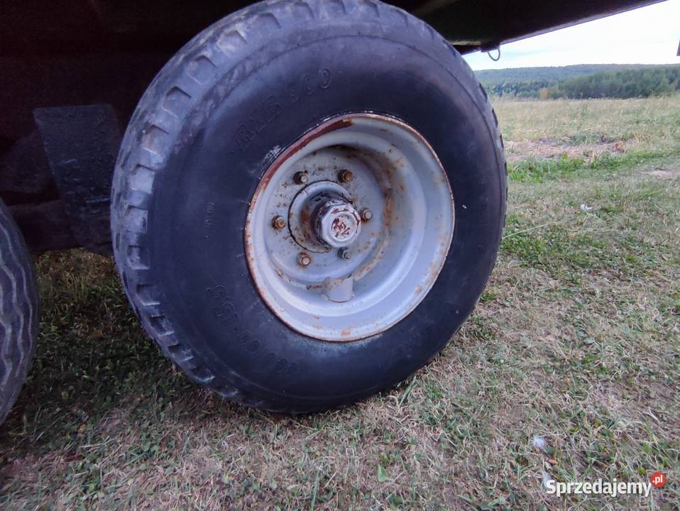 Przyczepa farma tandem 10 ton