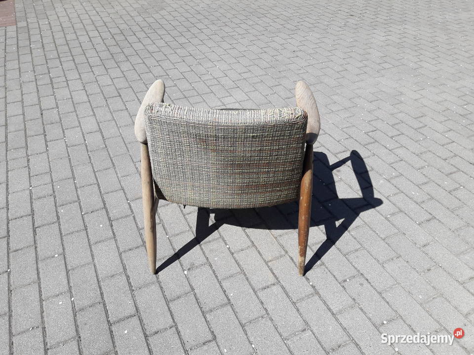 Fotel PRL GFM 87 Kędziorek lata 60 70 wysyłka 60 Gdynia sprzedam