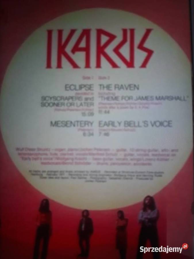 Archiwum niemieckiego Prog Rocka IKARUS IKARUS Rzeszów sprzedam