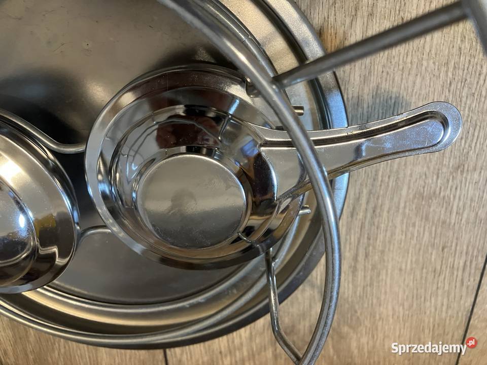 Rechaud Podgrzewacz Palnik do FONDUE stalowy ze Warszawa