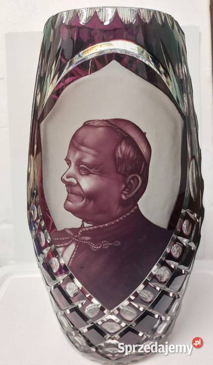 Unikat Jubileuszowy Limitowany Wazon Kryształowy Rękodzieło mazowieckie Warszawa sprzedam