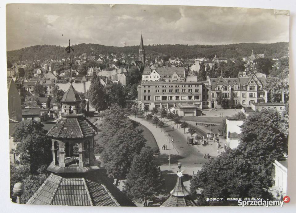 Pocztówka Sopot z pieczątką Festwal Filmów Dąbrowa Górnicza