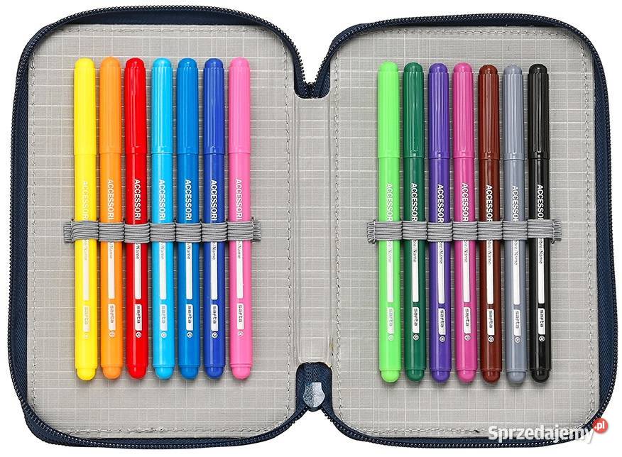 Piórnik Hot Wheels z Wyposażeniem 2 Komory Mogilany