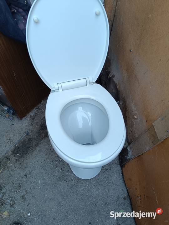Sedes toaleta nowa biały Dom i Ogród Grudziądz sprzedam