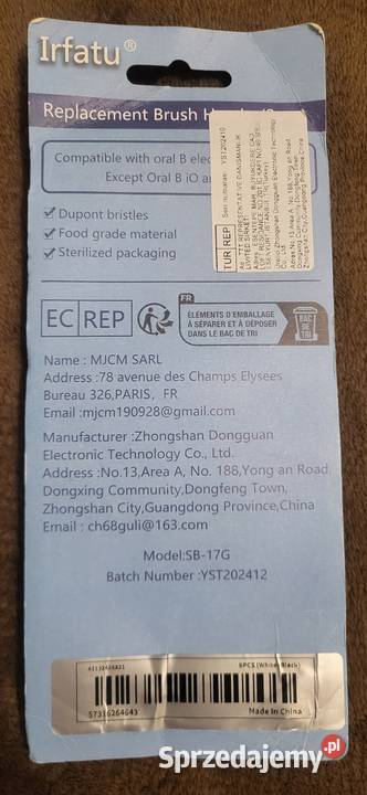 Szczoteczka Elektryczna końcówki Gliwice