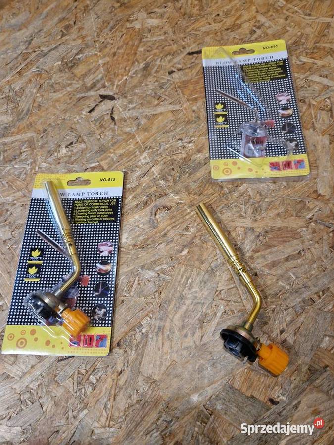 Palnik Gazowy Na Gaz Kartusz Mosiężny Regulowany Głogowa