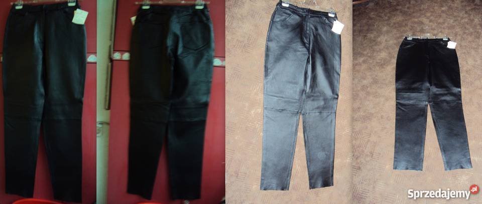 Spodnie skórzane Rozmiar 40(L) mazowieckie Warszawa