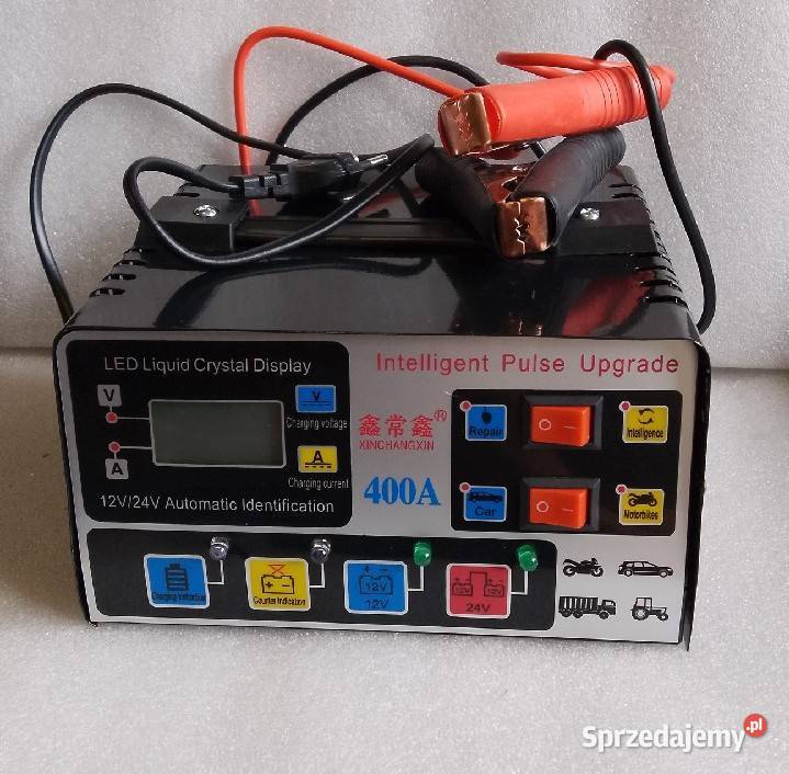 Prostownik do ładowania akumulatora 1224V 400A Koronowo