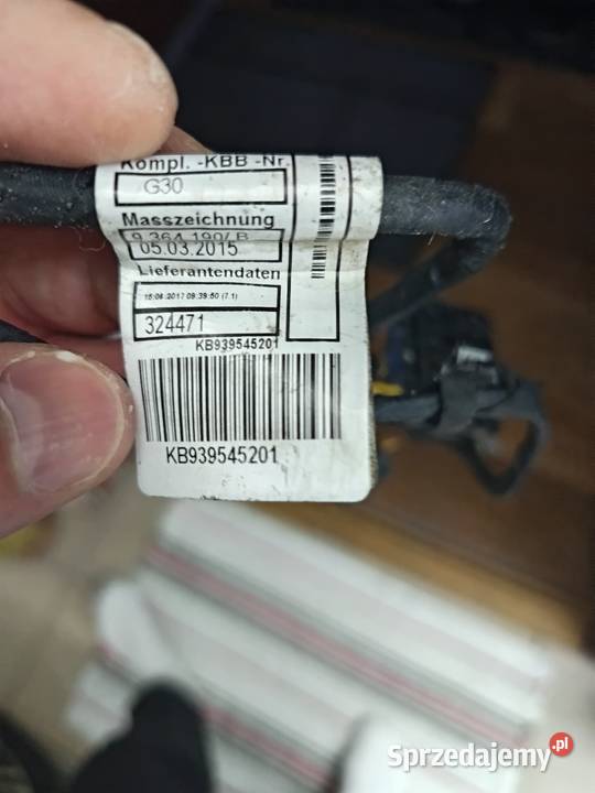 BMW g30 czujnik parkowania przód pdc z wiązka x4 osobowe Pruszków