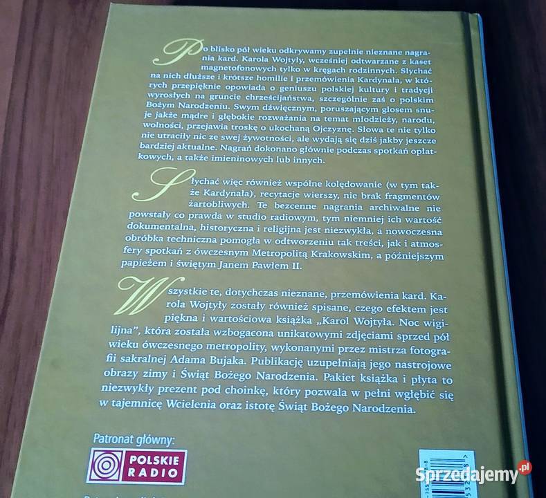 Karol Wojtyła Noc wigilijna NIEZNANE religioznawstwo, nauki teologiczne Gdańsk